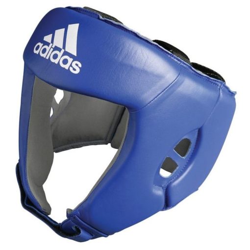 Adidas AIBA hoofdbeschermer blauw